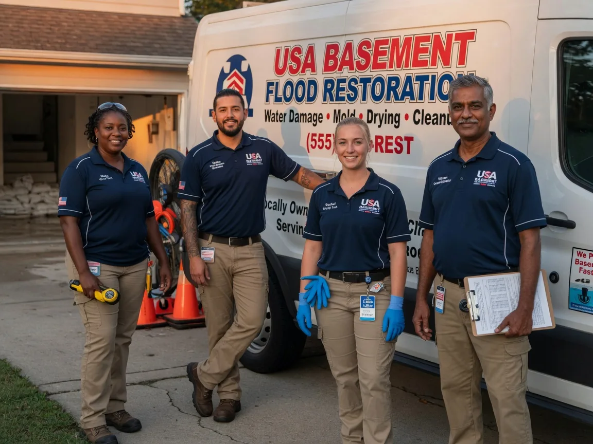 Basement Flood Cleanup company in Campti, LA